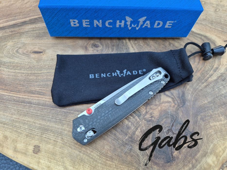 Сгъваем нож Benchmade VALET 485-1, M390.,карбон