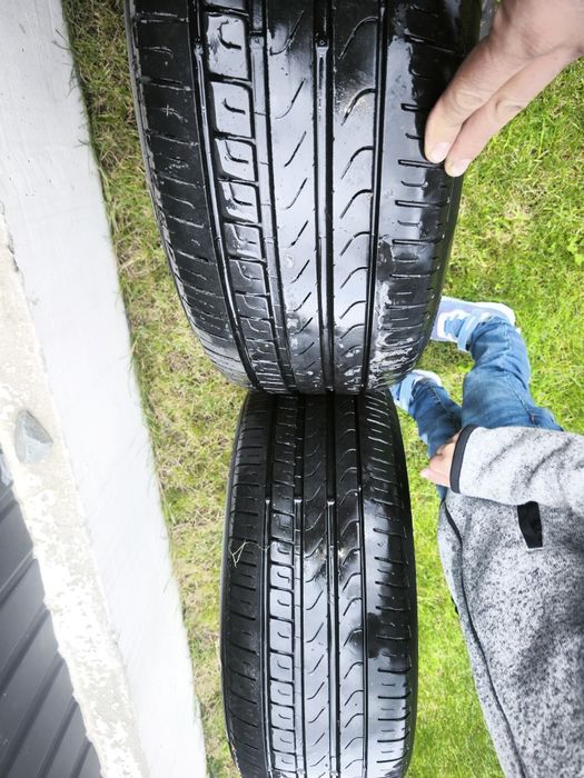 Set jante aliaj BMW 17 e60 e61 e90 cu anvelope pe vara 225 50 17