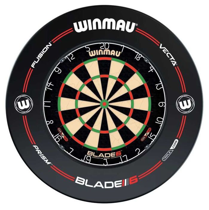 Set Tinta Darts Winmau Blade6 Protectie Perete 2 Seturi de Sageti