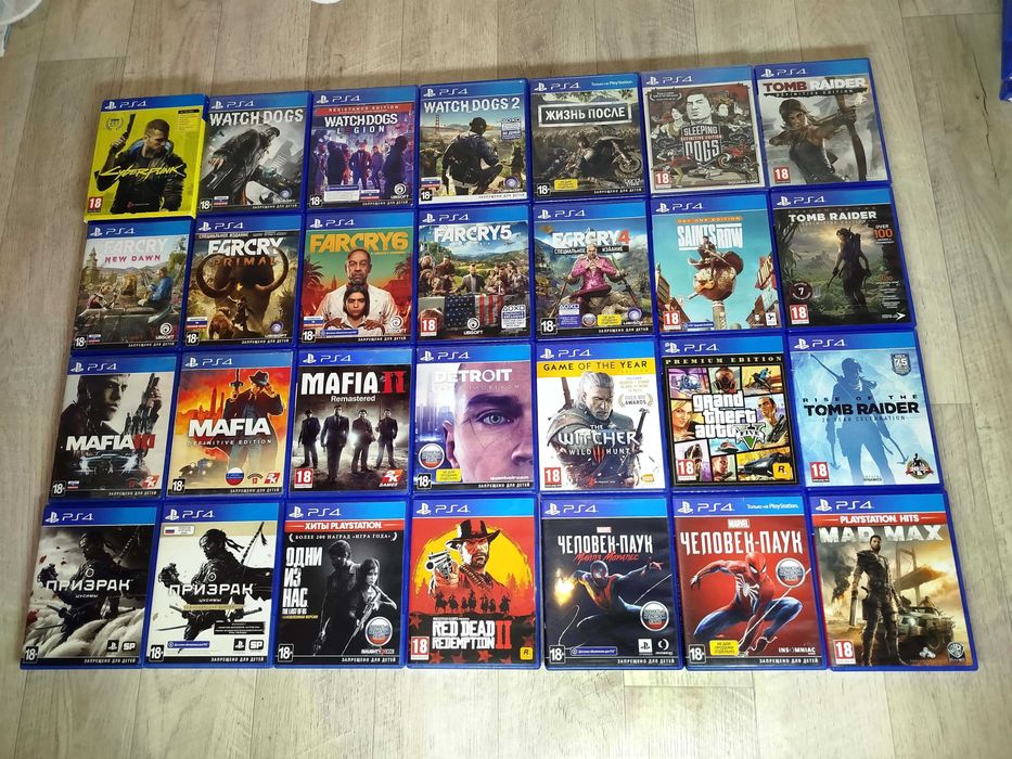 Игры ps4 диски Playstation 4
