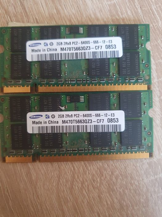 Placute memorie laptop