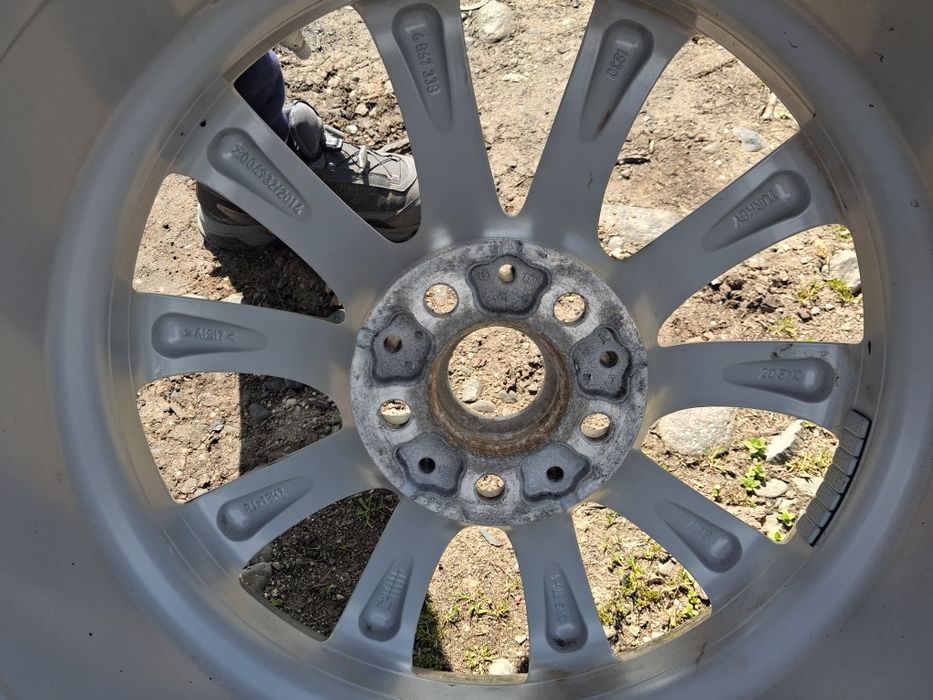 Jante aliaj bmw seria 7 g11 an 2020 245/50 r18 originale senzori