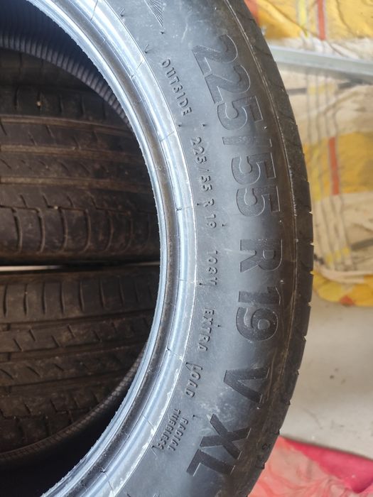 Set 4 anvelope continental 225/55/19 de vara