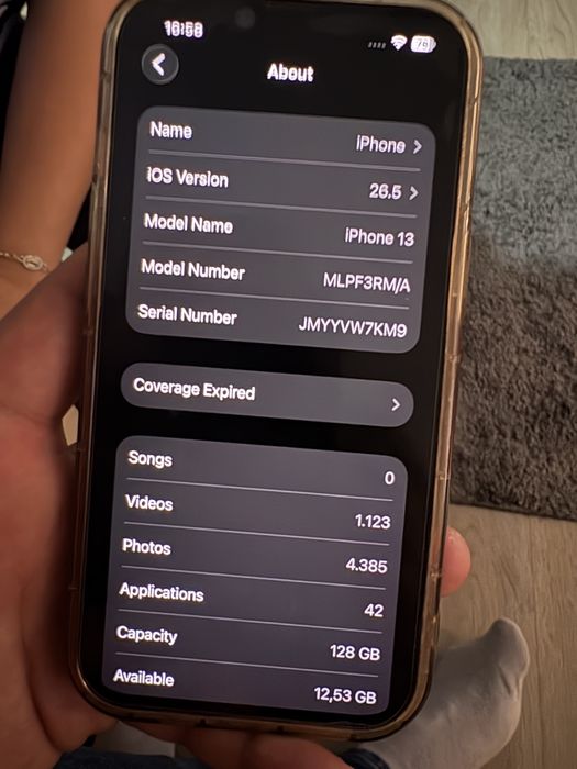 Iphone 13  128 memorie