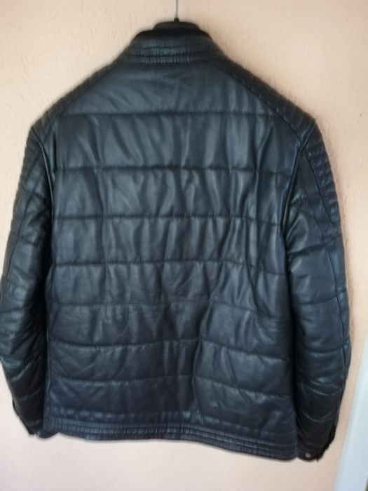 Geaca piele bărbati Zara Man M