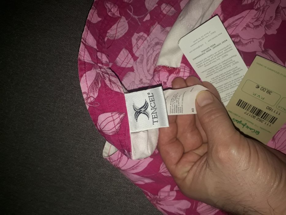 Pantaloni scurți plaja Tencel Dama