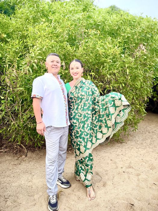 Национальная одежда (индийское сари)