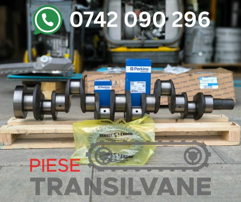 Vibrochen, arbore cotit motor Caterpillar 3056E Perkins 1106