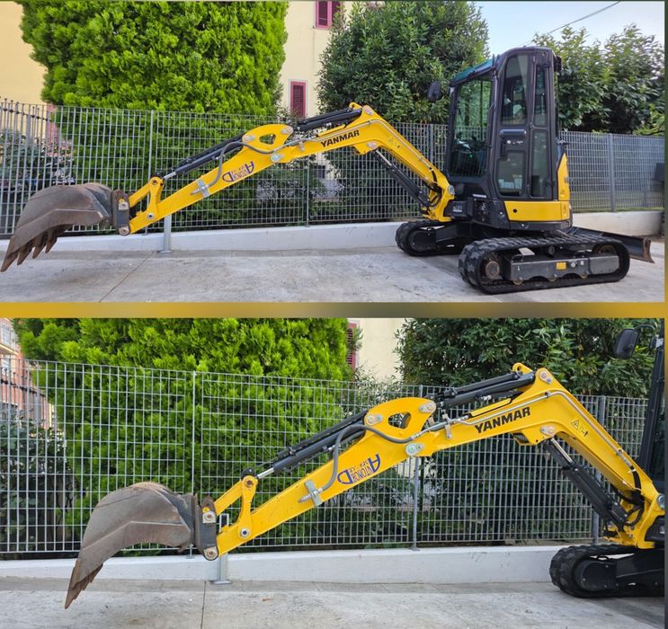 Miniexcavator  Yanmar vio27 Cabină impecabil 260h  practic NOU