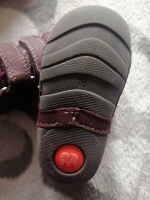 Бебешки буйки кожени Елефантен