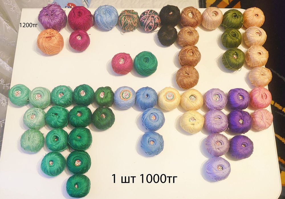 Нитки вязальные Ирис СССР 25ГР ,75ГР