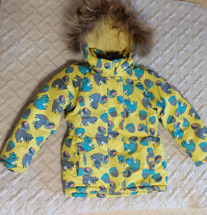 Продам зимний комплект на девочку