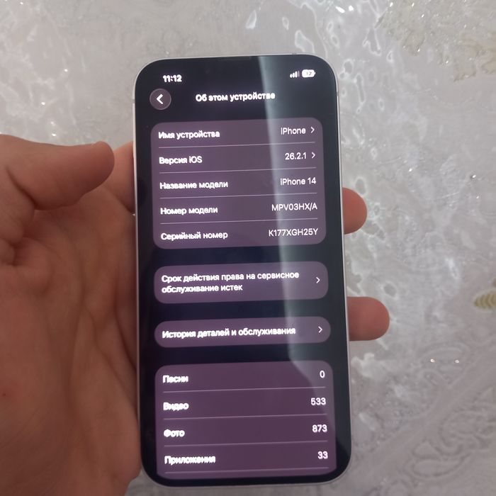 Iphone 14 holati ideal aybi yoq