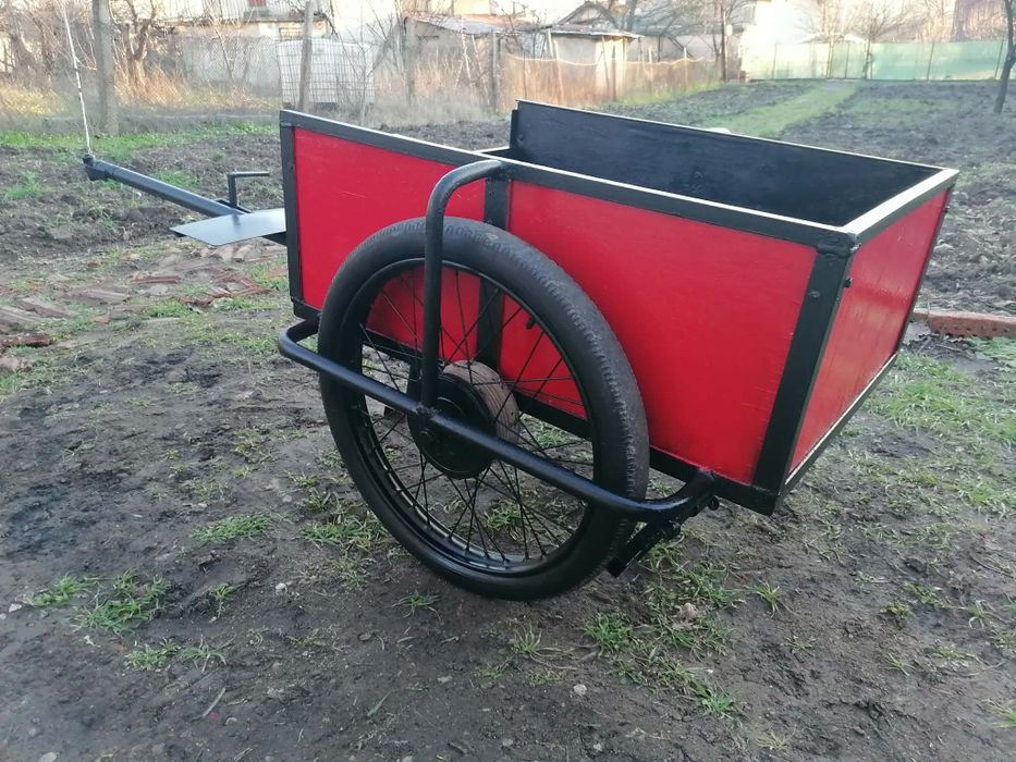 Ремарке за мотофреза със спирачки