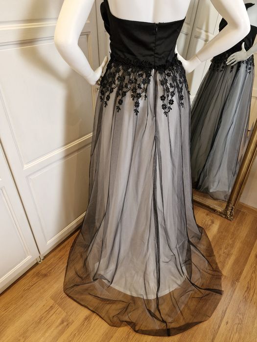 Нова дамска официална дълга рокля бална