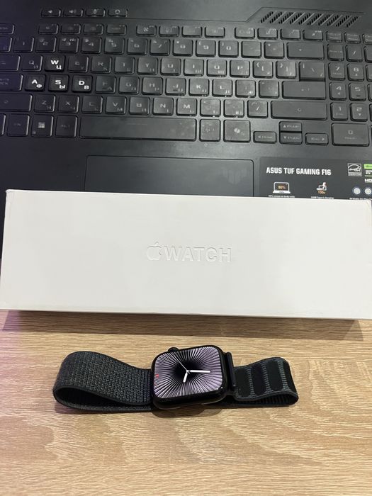 Apple Watch Series 9  45 mm Midnight — Полный комплект