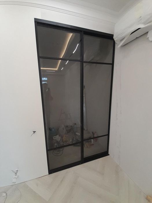 Душевая, ванная шторка, лофт перегородка, зеркала