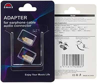 MMCX женски към QDC 2Pin конвертор адаптер за KZ CCA TRN IEM слушалки