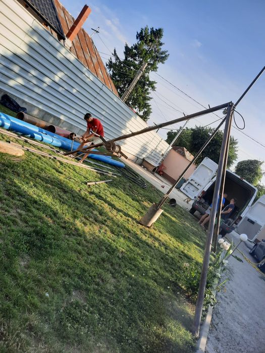 Foraje puțuri apa,prelungiri,Denisipări