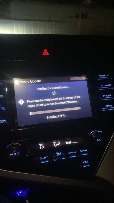 Прошивка Apple Carplay/ Android Auto