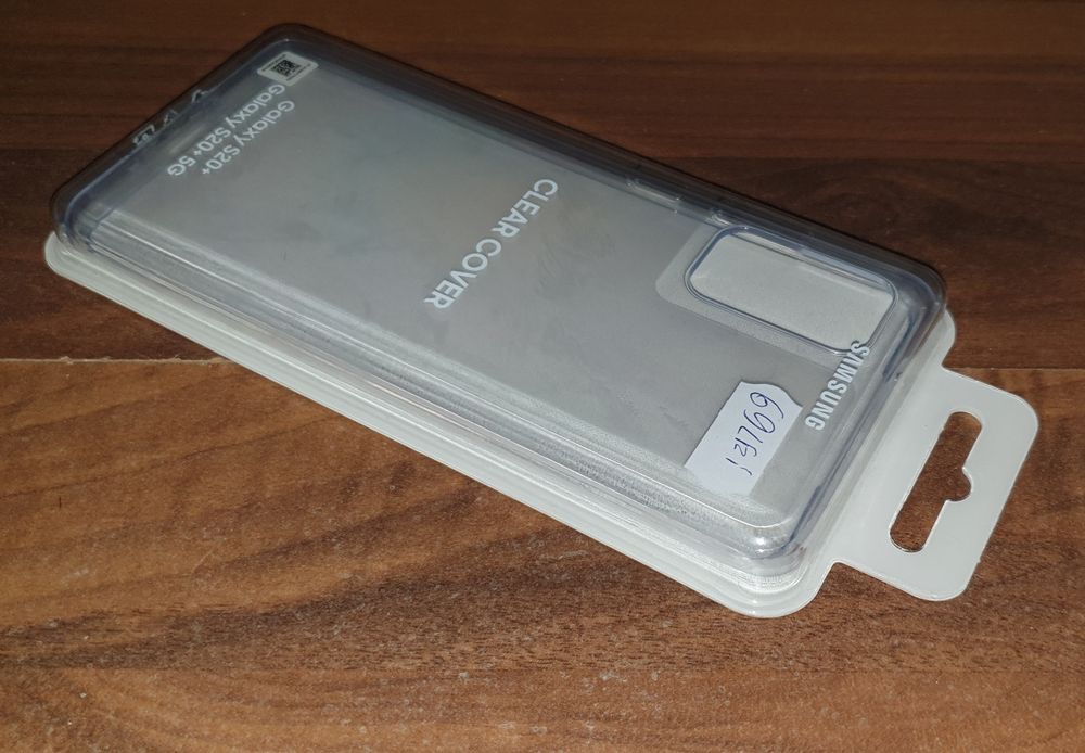 Husa silicon originala Samsung Clear Cover S20+ G985 S20 Plus 5G G986