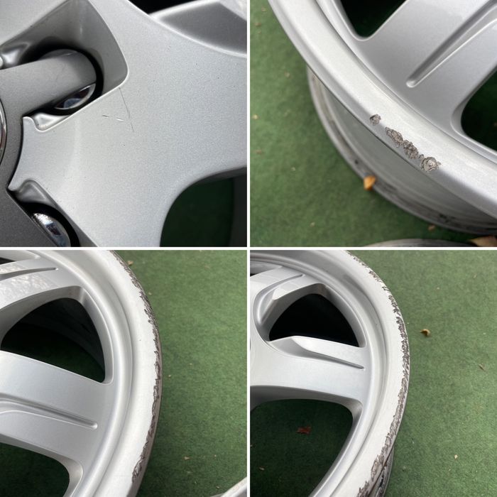 4бр. Отлични 17” Оригинални Джанти 5х112 за -AUDI- 7,5Jx17H2, ET28