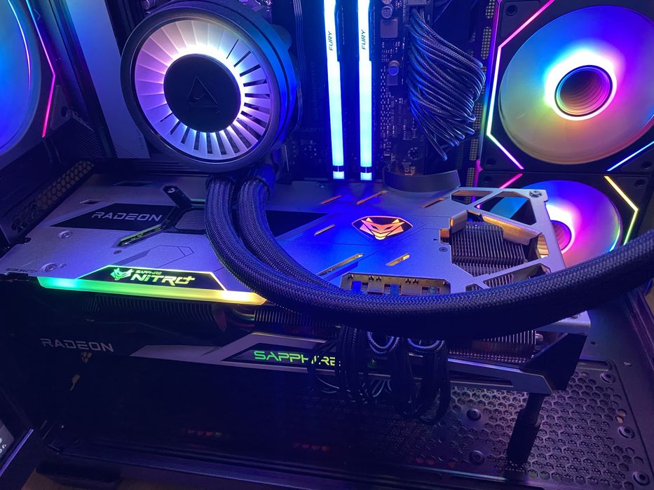 Видеокарта rx6900xt ОБСЛУЖЕНА