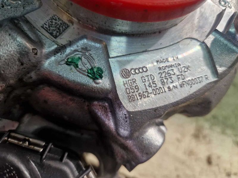 Ново Турбо за Audi хибрид        GTD2263VZ турбина до 360+ PS