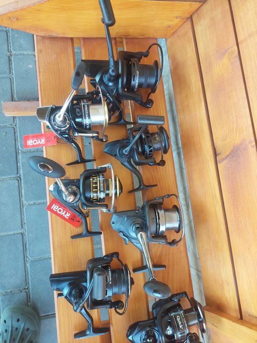 Mulinete crap/ feeder/somn: shimano, sonik, daiwa, dam, penn, prologic, ryobi