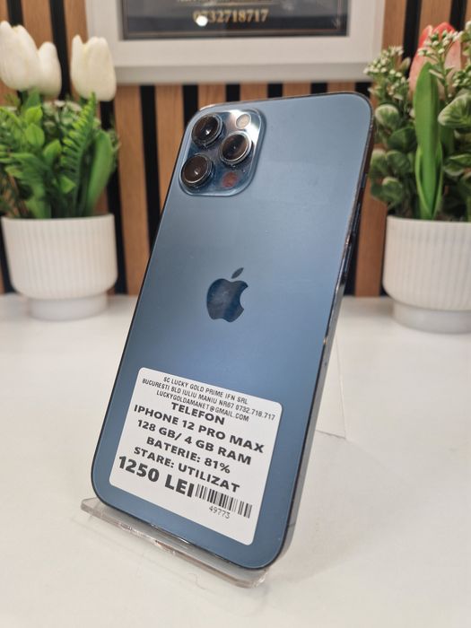 Iphone 12 Pro Max 128GB 81% Baterie Garantie! #49773