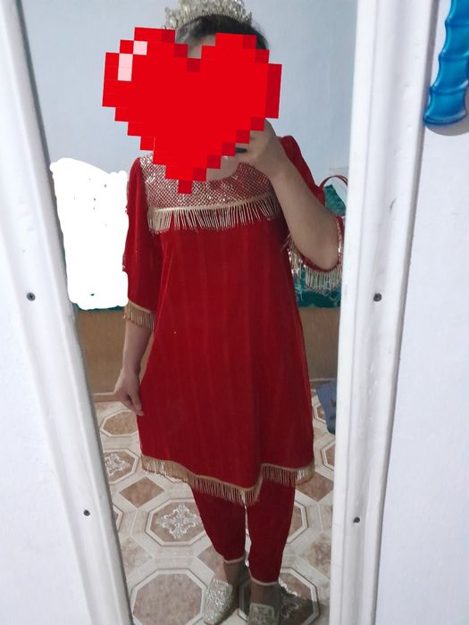 Kelinlar uchun arzon liboslar toji va oyoq kiyimi srochna sotiladi