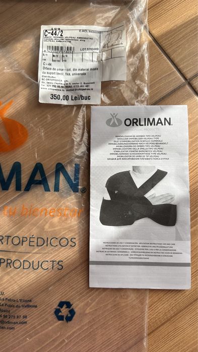 Vand orteza de umar/cot