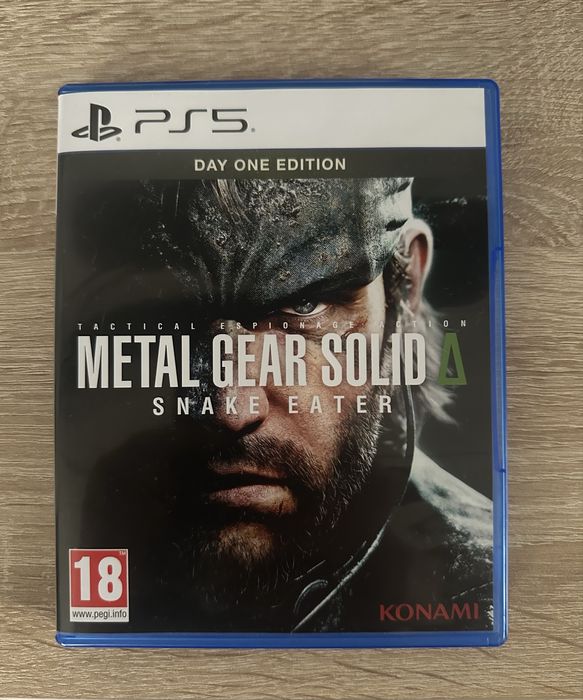 Metal gear solid snake eater. Игра на PS5.