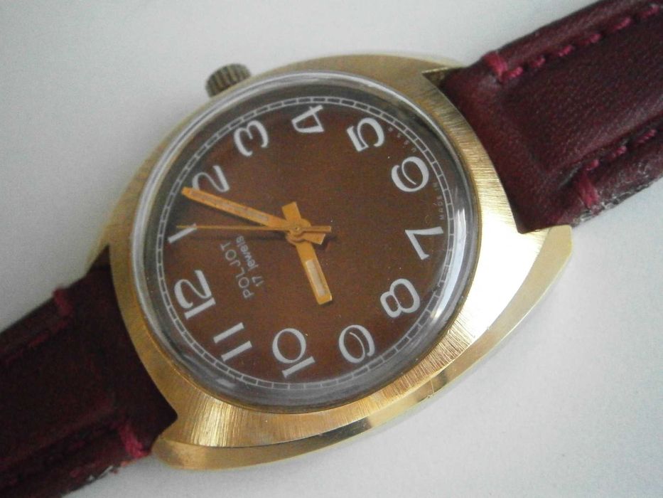 POLJOT, кал. 2614, 17 рубинови камъка, СССР. Мн. запазен!