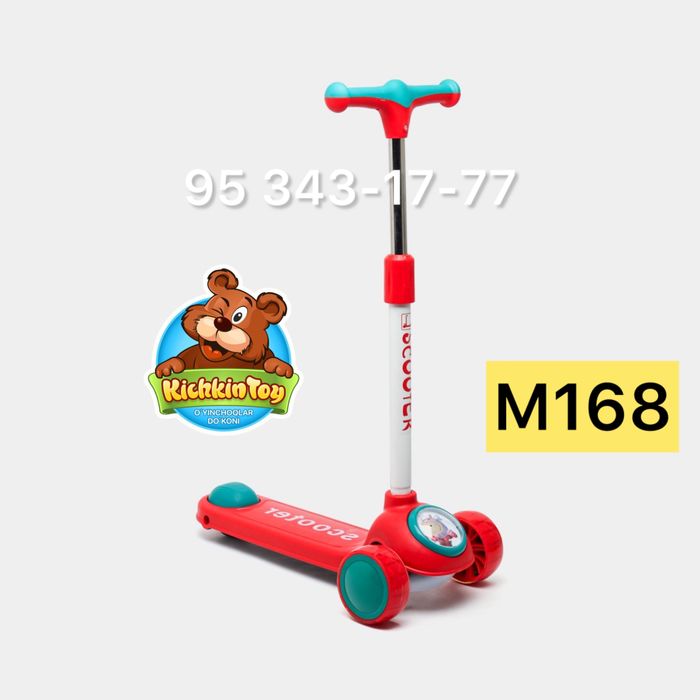 Samokat samakat Самокат  Bolalar samokati Skidkada m168 kichkintoy