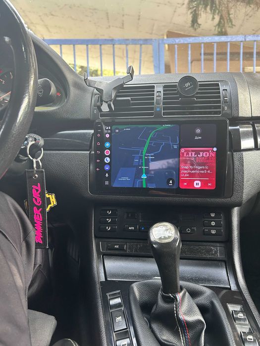 Mултимедия за BMW E46 с CarPlay, АndroidAuto и GooglePlay
