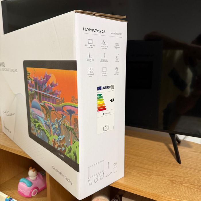 Tableta grafica Graphics tablet Huion Kamvas 22 Plus