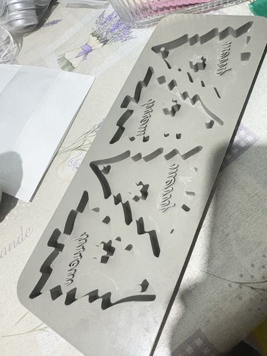 Форма для аромасаше. Елка