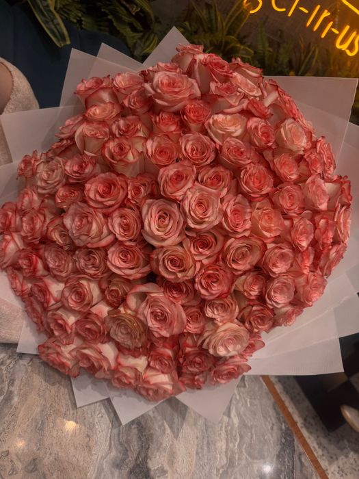 Свежие цветы 101роз
