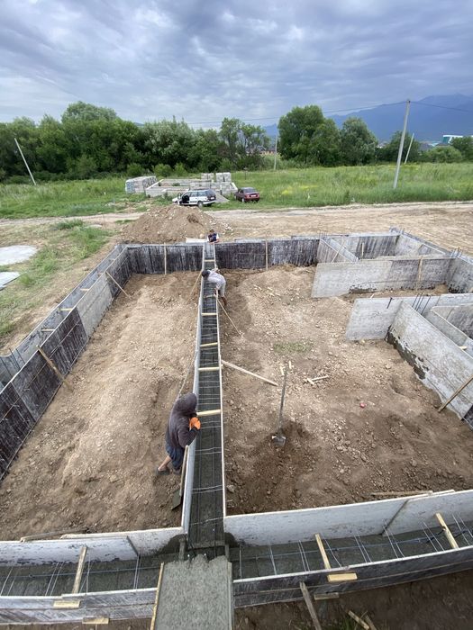 Заливаем фундамент Алматы,Талғар