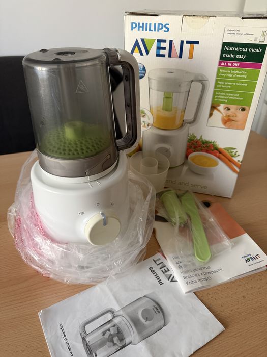 Aparat de gatit cu aburi si blender Philips Avent
