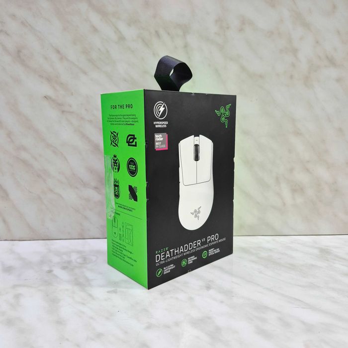 Mouse gaming Razer DeathAdder V3 Pro Alb Zeus Amanet Militari 36709