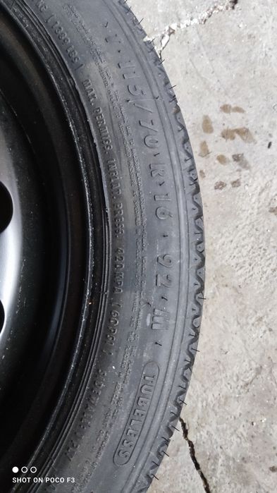 Гума с джанта патерица за Opel Astra H