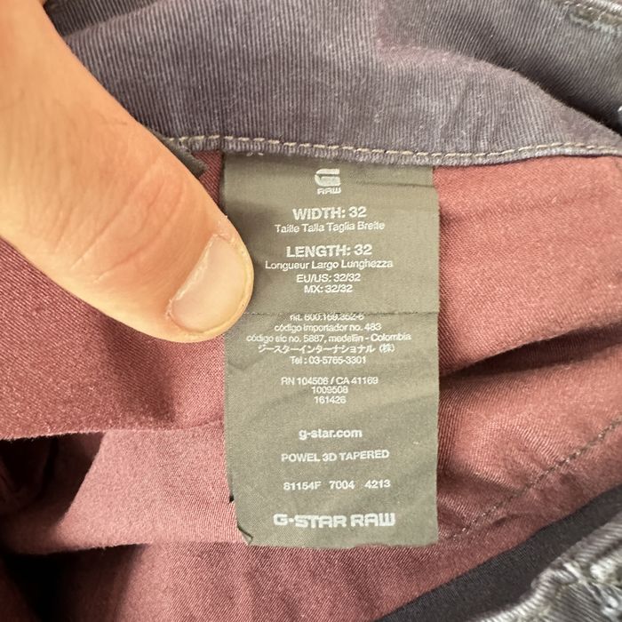 G-star Powel 3D Tapered32/32 Тъмносин карго панталон