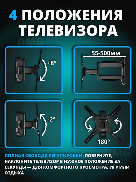 Кронштейн для телевизора на стенуCOVP4
