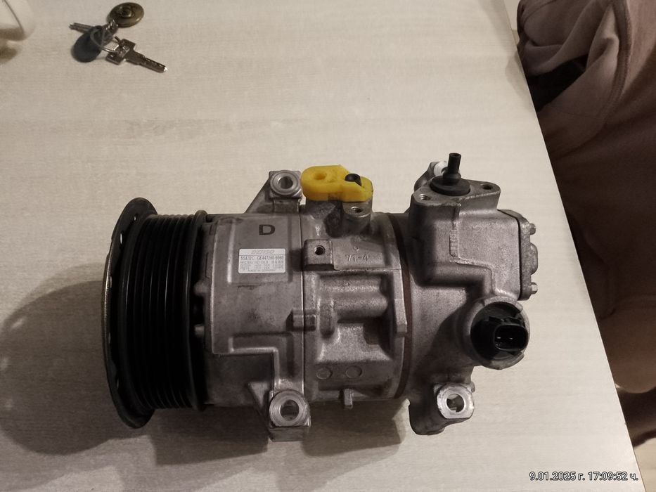 Компресор климатик тойота Авенсис т27 2000 куб дизел 124 кс