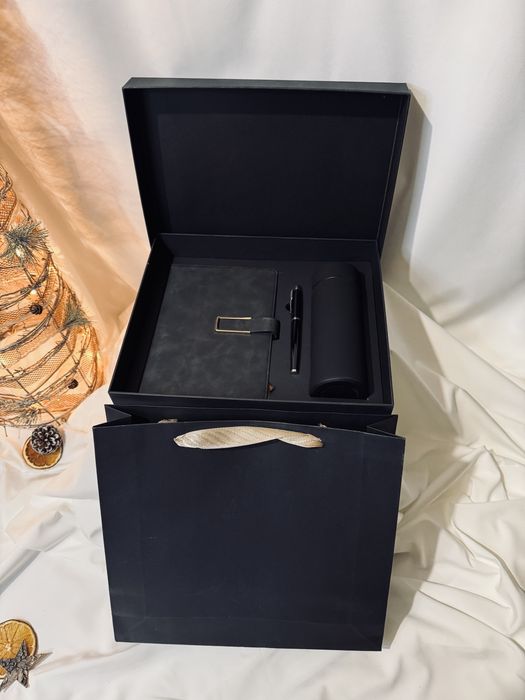 Set agenda, termos afisaj led , pix metalic