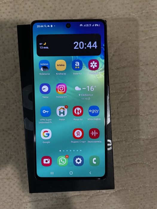 Самсунг S10 lite 2021года 70000тенге