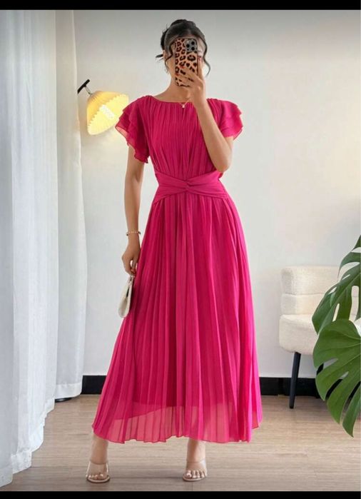 Rochie ocazie/eleganta Roz marimea M