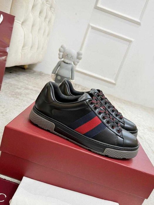 Adidasi Gucci 2026 - piele naturala 100% calitate premium